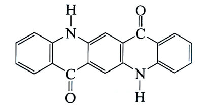 顏料紫19分子結構圖