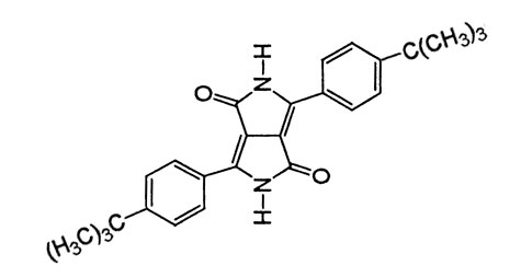 顏料橙73分子結構圖