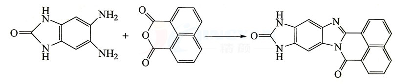 有機顏料黃192合成結構演示圖