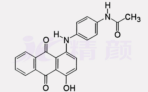 溶劑藍122化學結構分子圖