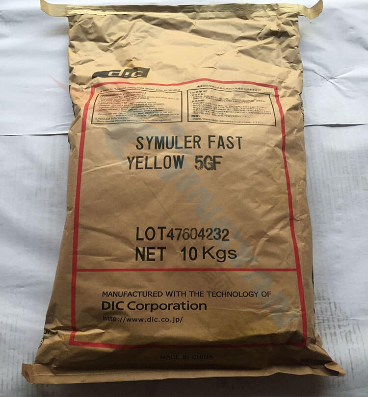 DIC 5GF有機顏料黃包裝實拍圖