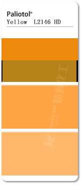 巴斯夫L2146HD異吲哚啉酮黃顏料色卡